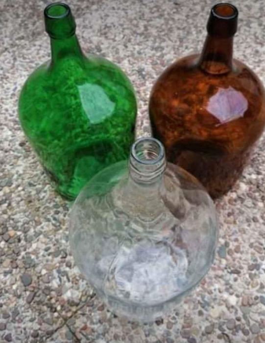 Garrafões de 5 litros para decoração 1.5€ unidade