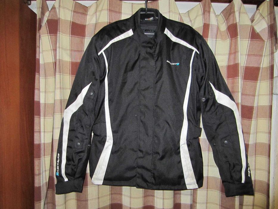 Куртка Пилот Бомбер Кожаная Мужская Авиатор Мото TOP GUN B-15 XL