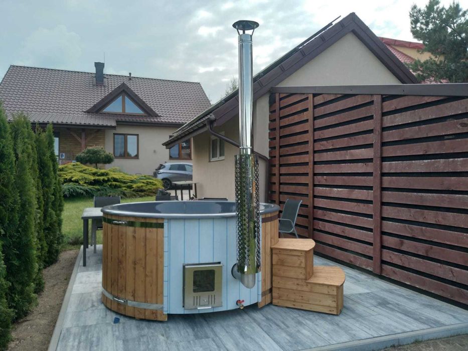 Promocja!!! Beczka Balia Jacuzzi z hydromasażem KOMPLETNA