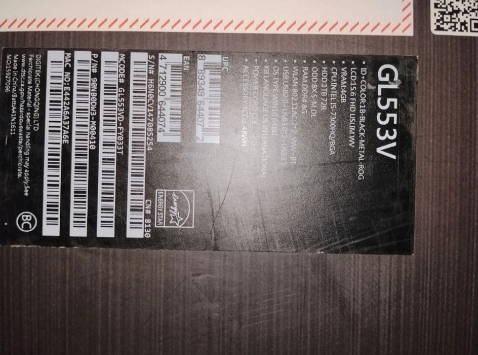 Okazija Laptop Asus rog strx