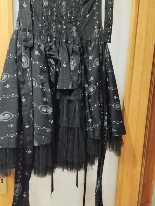 Vestido novo gótico