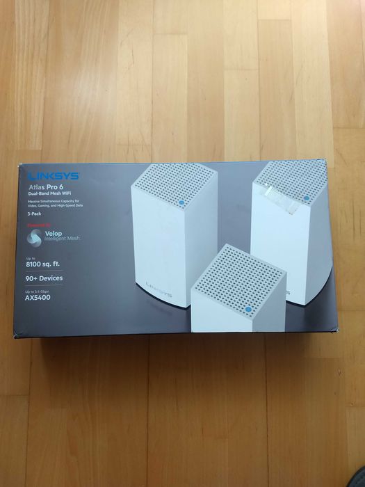 Роутер Linksys Atlas 6 Pro AX5400 MESH новий