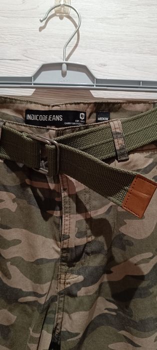 Spodnie męskie indicode moro
