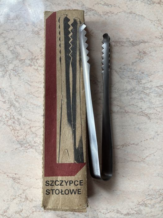 Szczypce stołowe PRL