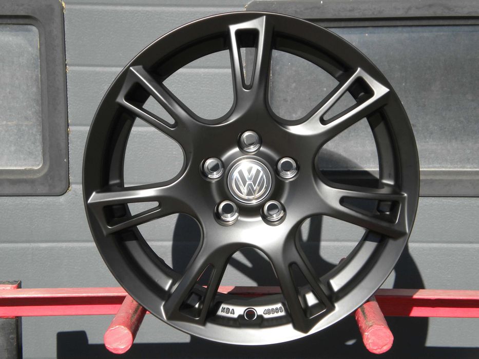 Felgi aluminiowe 15 5x100 Vw Polo Golf IV Bora !NOWE! czarny mat