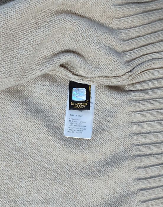 Sweter La Martina wełna r. L