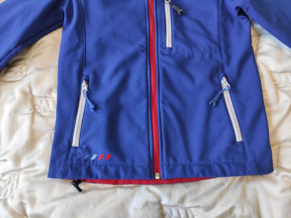 Dziecięcy softshell kurtka softshellowa Engelbert Strauss Motion 2020 r. 134-140 jak new