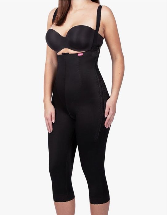 Компресійний комбінезон жіночий чорний Lipoelastic