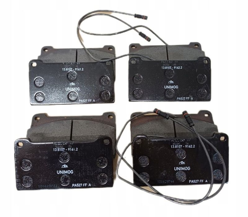 KLOCKI HAMULCOWE PRZEDNIE UNIMOG ORYGINAŁ