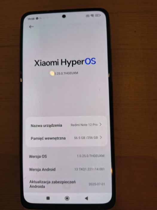 Redmi Note 12 pro 8GB RAM