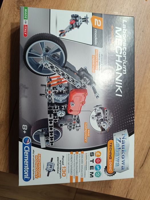 Laboratorium mechaniki ścigacze Clementoni Zestaw edukacyjny, klocki