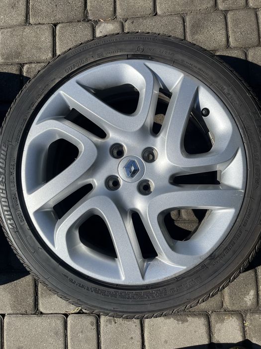Alufelgi 4x100 17 cali Renault Captur Grand Scenic Megane Clio Sandero opony lato 215/45/17