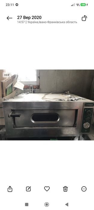 Професійна електрична піч для піци Cuppone Ovens