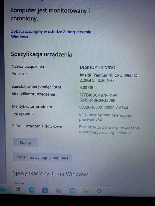 Dell Inspirion  N5050 sprawny