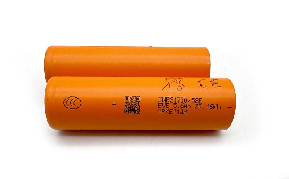 Акумулятор EVE 21700 58E 5800mAh 16.8A Оригінал , Максимальна ємність
