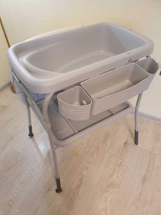 Chicco wanienka Cuddle&Bubble z przewijakiem 2w1 SZARA
