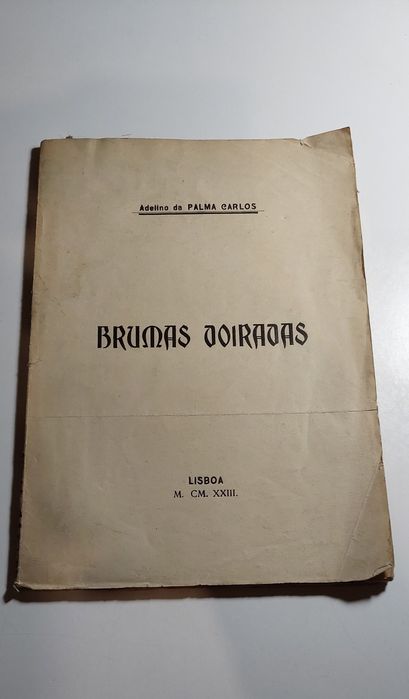 Brumas Doiradas - Adelino da Palma Carlos (1ª edição, 1923)