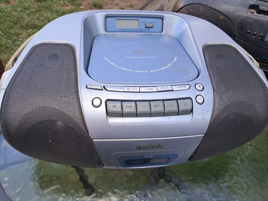 Radiomagnetofon, cd philips panasonic- 3 sztuki
