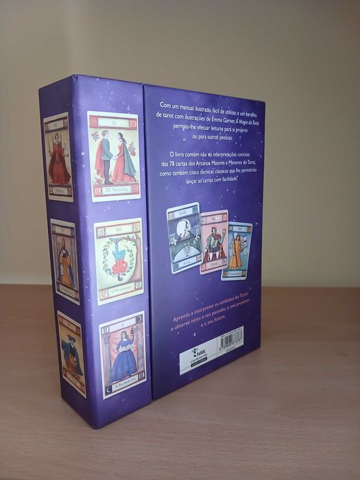 A Magia do Tarot - manual ilustrado e 78 cartas