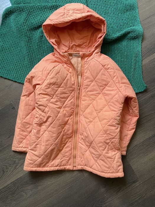 Куртка весняна весна оранжева персикова shein 7 років