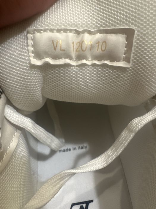 Buty louis vuitton  trainer czarno biale