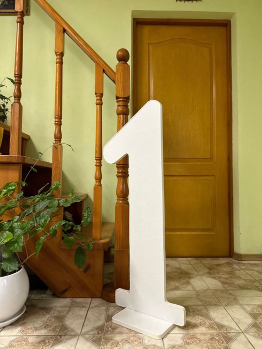 Цифра 1 на День Народження, тільки Запоріжжя