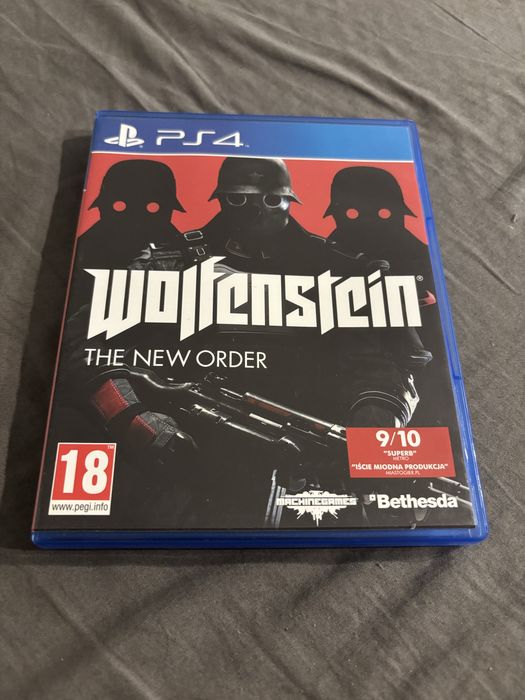 Wolfenstein The new order, gra na Ps4, stan płyty idealny