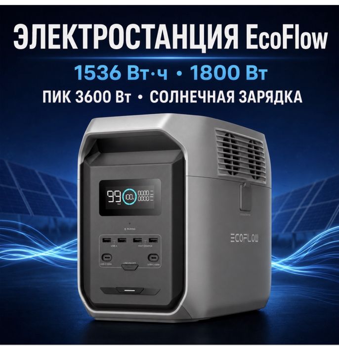 EcoFlow Delta 3 1500 (Delta 3) 1536 Вт\год (3600 Вт) европа   евророзетка delta 3 1500 delta 2 delta 3 max