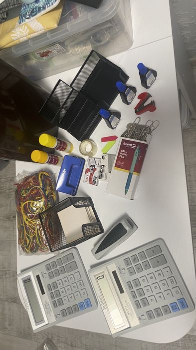 Канцтовары, калькуляторы