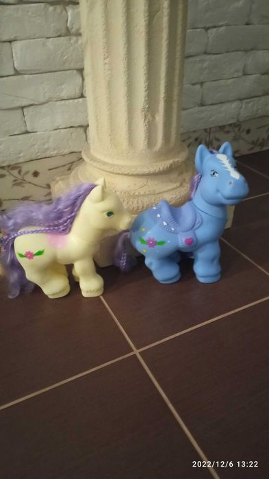 Kucyki duże w walizce