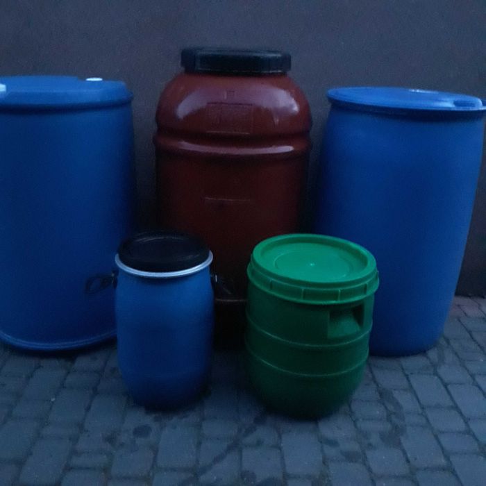Beczki beczka 30 L 45L 220L po spożywce PCV