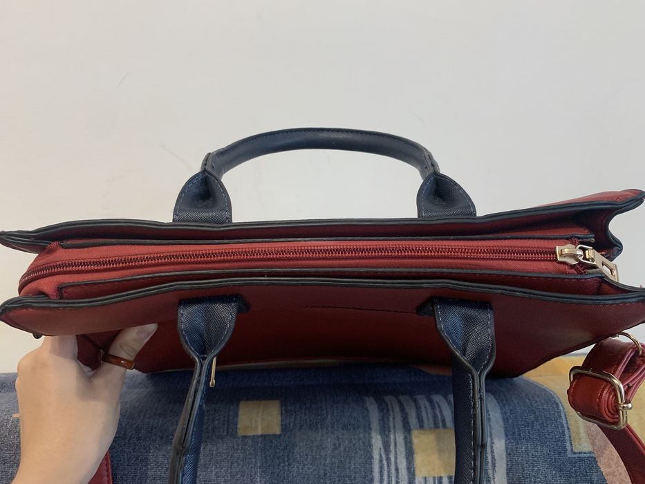 Сумка жіноча Michael Kors нова шкіряна червона