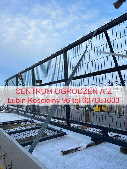 Bramy dwuskrzydłowe i przesuwne panelowe I palisadowe montaż PRODUCENT