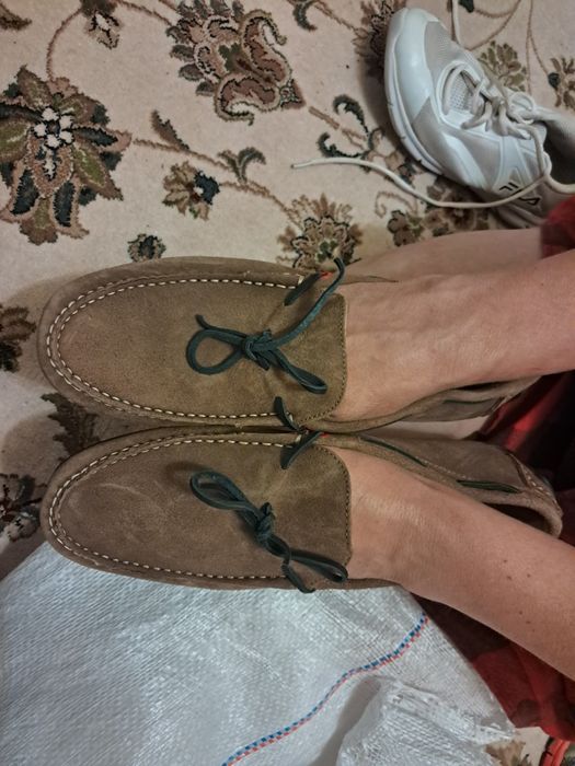 Замшеві макасіни