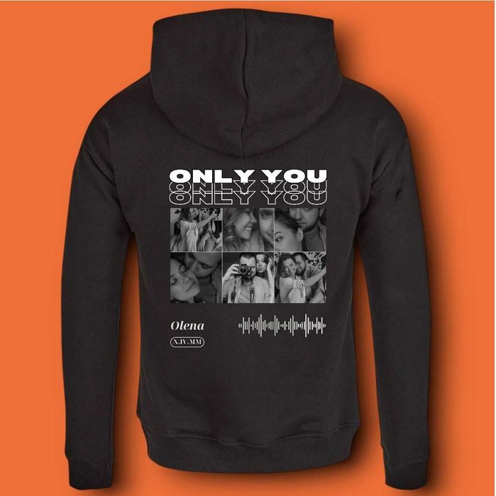 Парні худі Only You (ціна за 1шт) худи подарок | худі з принтом