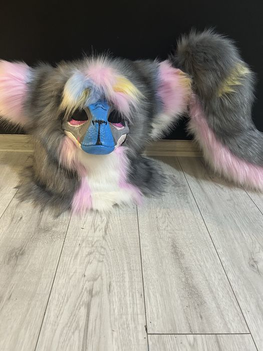 Dino maska Fursuit