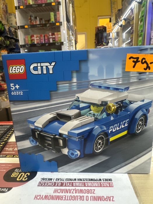 Klocki Lego wóz policyjny