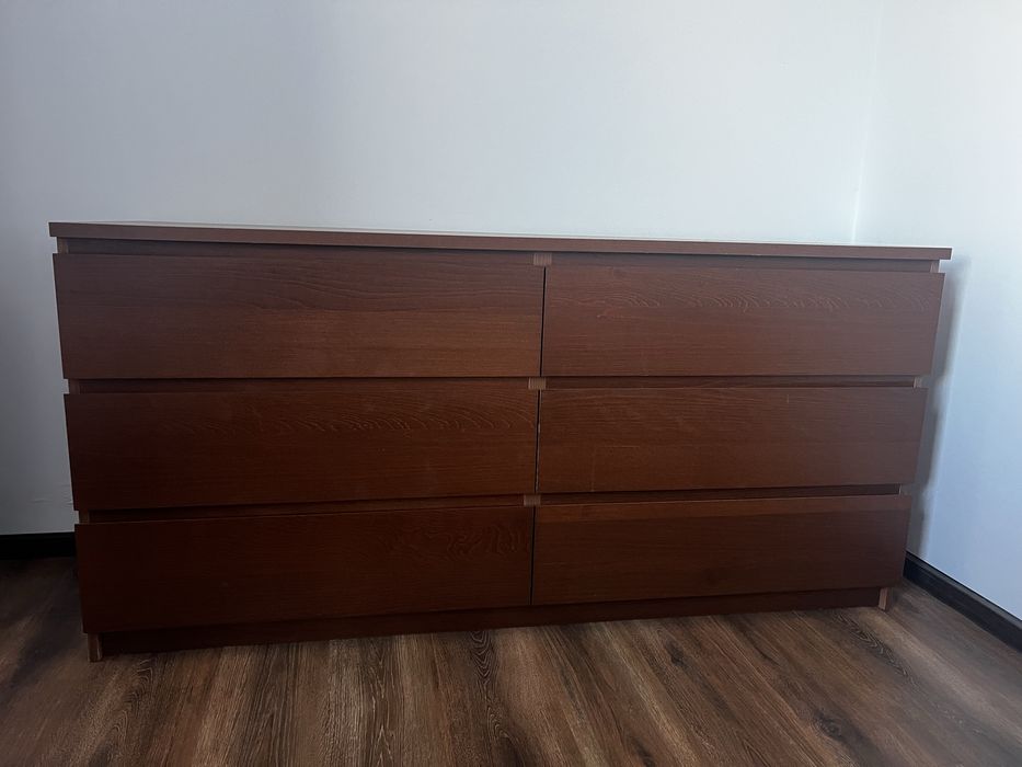 Komoda Malm 6 szuflad