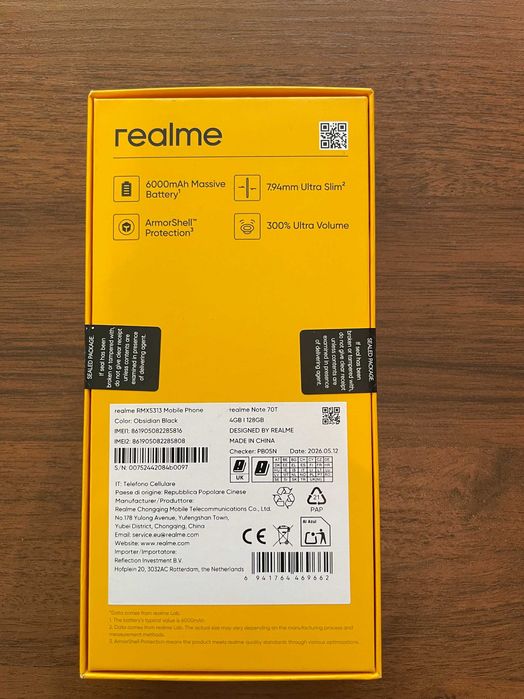 Realme Note 70T - nowy