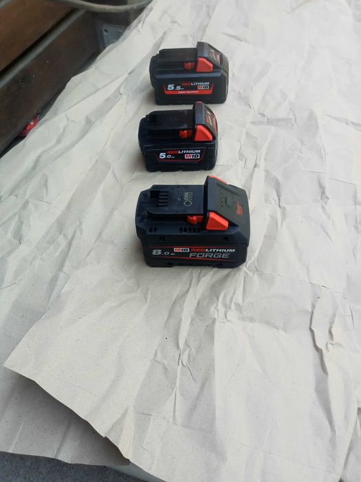 Akumulator Milwaukee M18 8 ah Forge . High Output