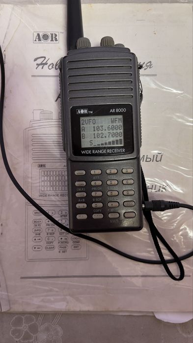 AOR AR8000, сканер, приемник AR8000