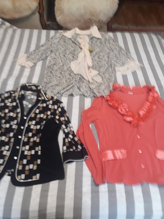 Женские блузки бу размер 50-52