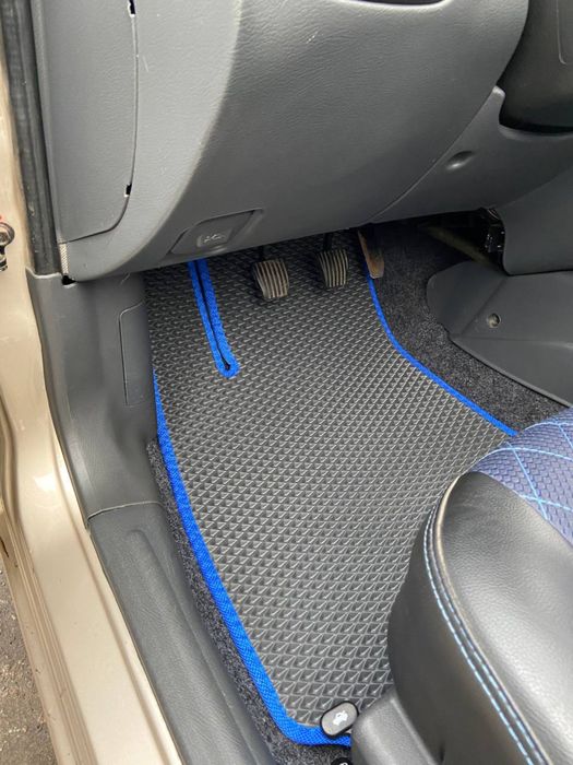 Ева коврики в авто Ланос Єва коврики Eva килимки