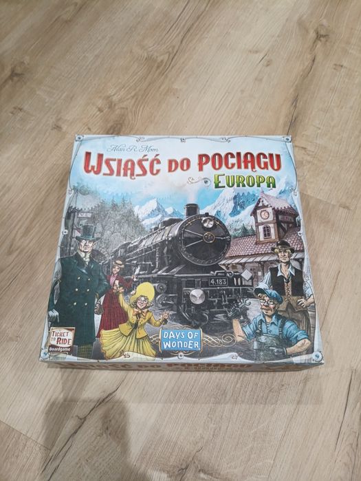 Wsiąść do Pociągu Europa gra planszowa