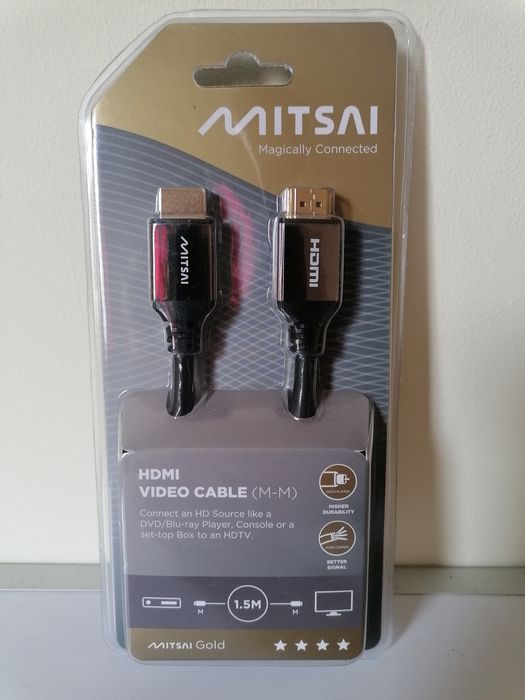 Cabos Vídeo HDMI (M-M) Mitsai
