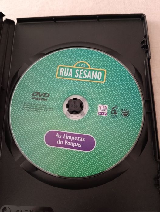 DVD rua sésamo o amor de João esquecido