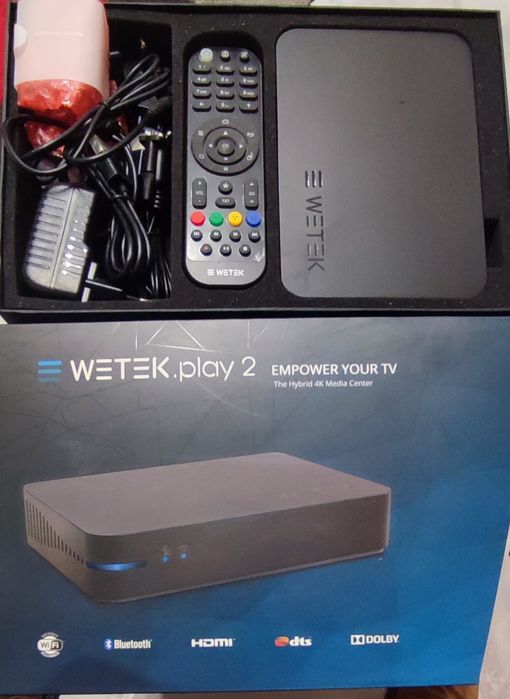 WETEK play 2  4k Media Center