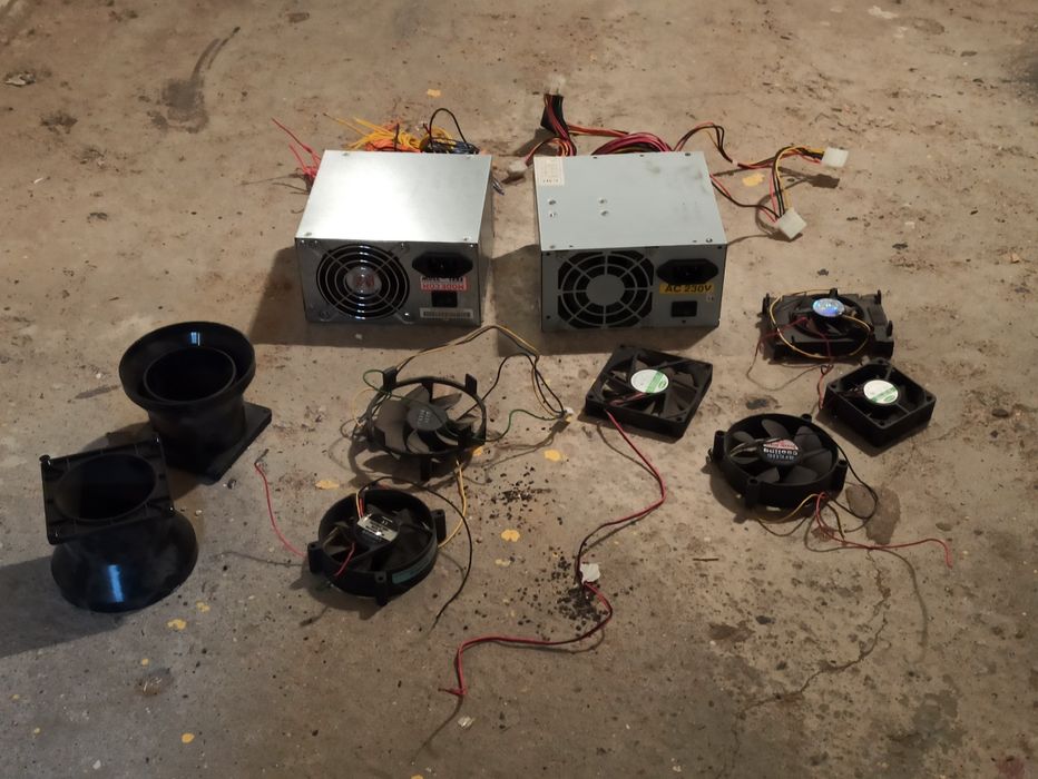 Zasilacz do komputera, zasilacze + wentylatorki