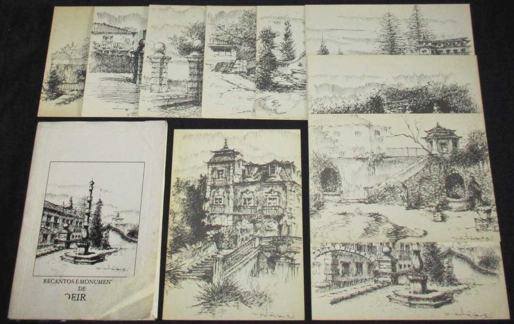 Postais Recantos e Monumentos de Oeiras Fernando Tavares
