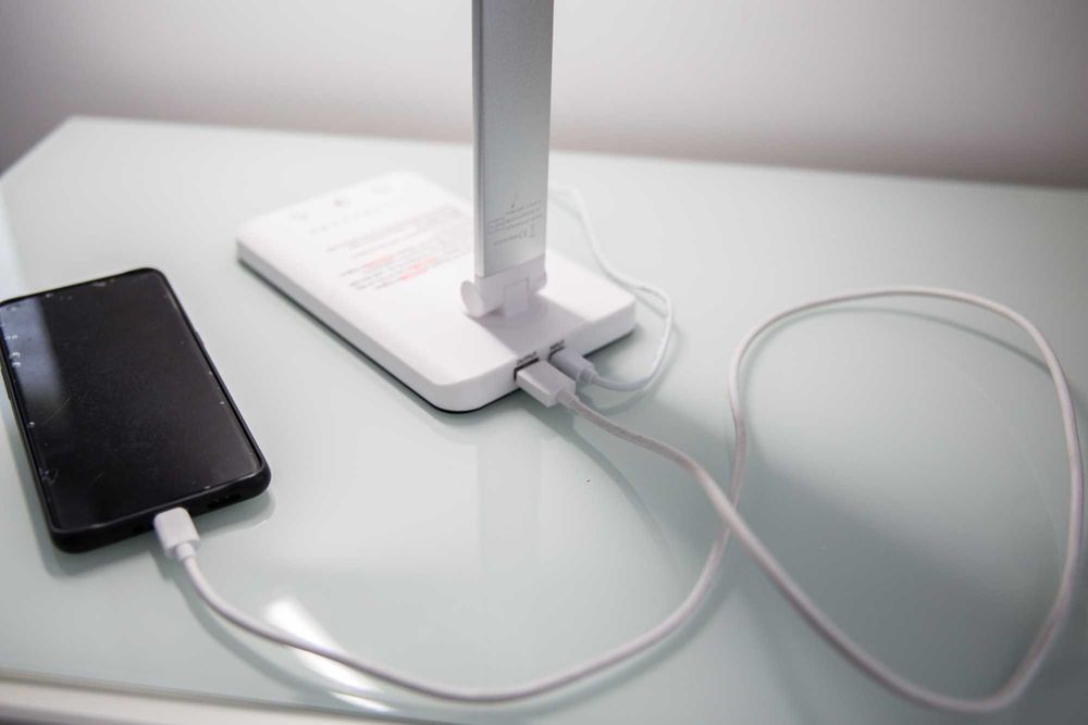 Candeeiro de Mesa, Secretária LED em Alumínio